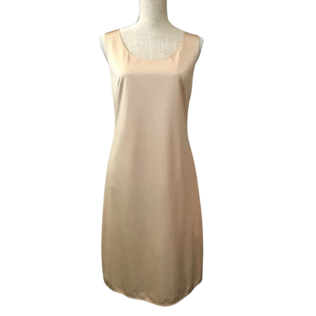 chinese dress ladies Sleeveless Polyester Inner Lining Slip Dress 3XL [+$ 3.99] / 50 [+$ 4.99] / Black